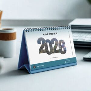 2026 DESK CALENDAR TEMPLATE for Business & Corporate Lifestyle CALENDERS