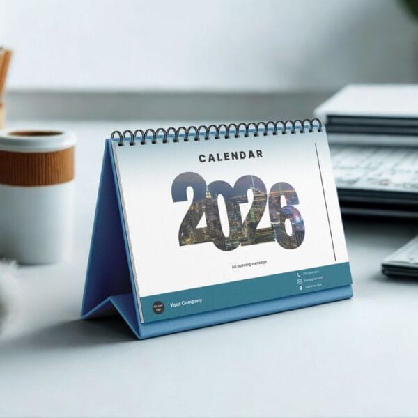 2026 DESK CALENDAR TEMPLATE for Business & Corporate Lifestyle CALENDERS